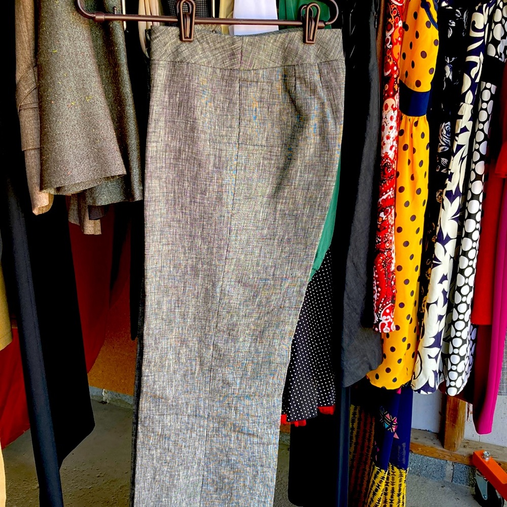Gray dress pants